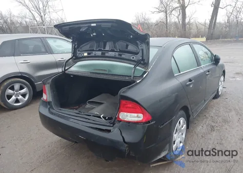 2010 Honda Civic Lx из США, поврежденный, VIN 19XFA1F57AE057885